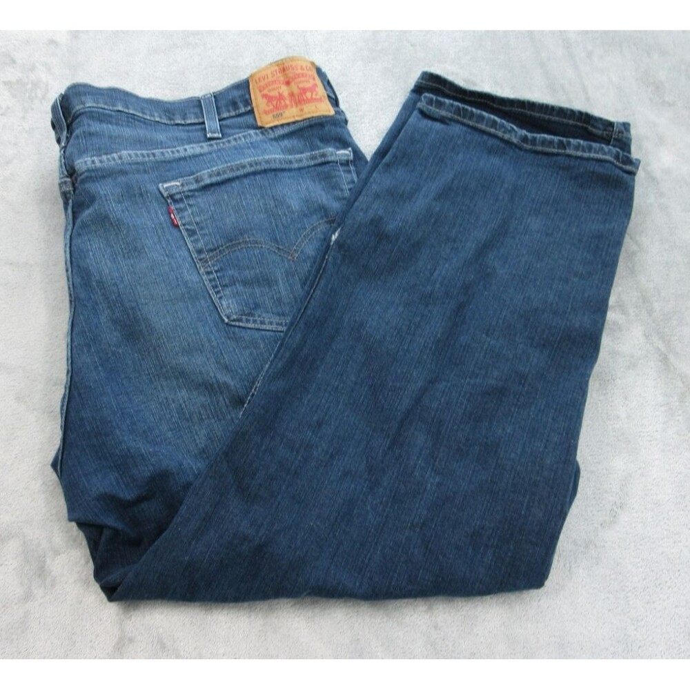 Levis 559 Mens 46 x 30 Jeans (Actual 43 x 28) Fly Zipper Medium Wash Blue